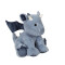 Peluche Dragon bleu 30 cm - miniature variant 2