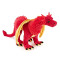 Peluche Dragon rouge - miniature
