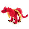 Peluche Dragon rouge - miniature variant 2