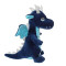 Peluche Dragon bleu 20 cm - miniature variant 2