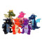 Peluche Dragon bleu 20 cm - miniature variant 4