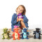 Peluche Dragon bleu 20 cm - miniature variant 6