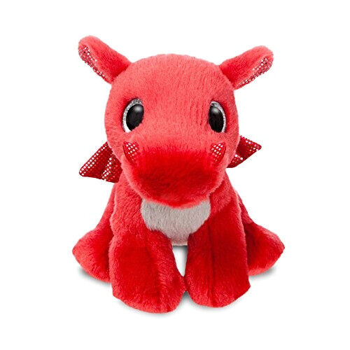 Peluche Dragon rouge 18 cm