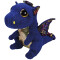 Peluche Dragon multicolore 23 cm - miniature