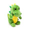 Peluche Dragon vert 18 cm - miniature