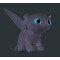 Peluche Dragon 37x21 cm - miniature variant 3