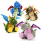 Peluche Dragon bleues - miniature variant 5