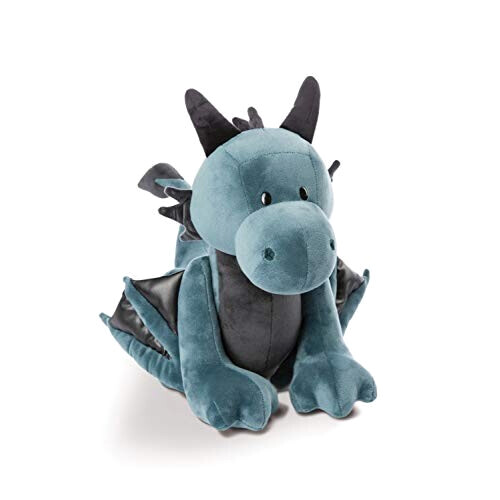 Peluche Dragon bleubleu-grisgris 30 cm