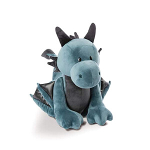 Peluche Dragon bleubleu-grisgris 30 cm