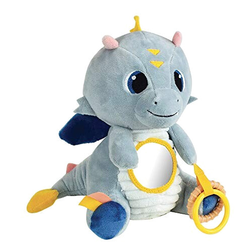 Peluche Dragon bleu 21 cm