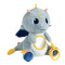 Peluche Dragon bleu 21 cm - miniature