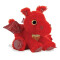 Peluche Dragon rouge 31 cm - miniature