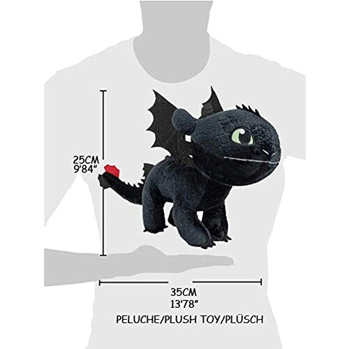 Peluche Dragon 37x21 cm variant 1 
