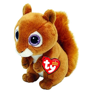 Peluche Écureuil multicolore 8.5x7 cm