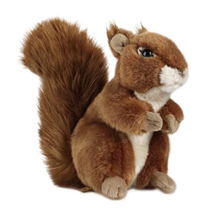 Peluche Écureuil rouge squirrel 17 cm