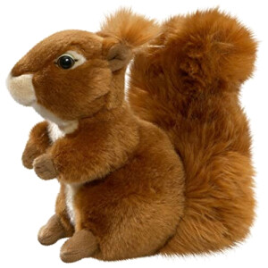 Peluche Écureuil eh - marron 19 cm