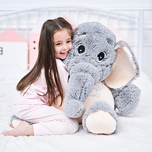 Peluche Éléphant gris 100 cm variant 0 