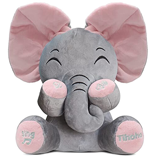 Peluche Éléphant rose