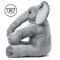 Peluche Éléphant nuru l'éléphant (gris) 55 cm - miniature variant 4