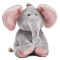 Peluche Éléphant rosé 24x19 cm - miniature