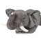 Peluche Éléphant gris 76 cm - miniature variant 1