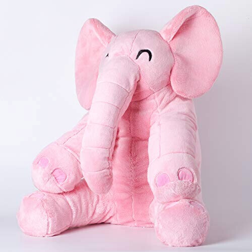 Peluche Éléphant rose 55 cm variant 1 