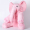 Peluche Éléphant rose 55 cm - miniature variant 2