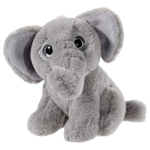 Peluche Éléphant gris