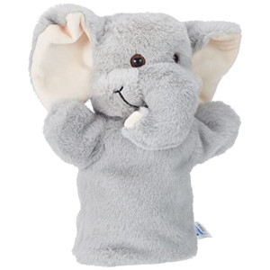 Peluche Éléphant gris