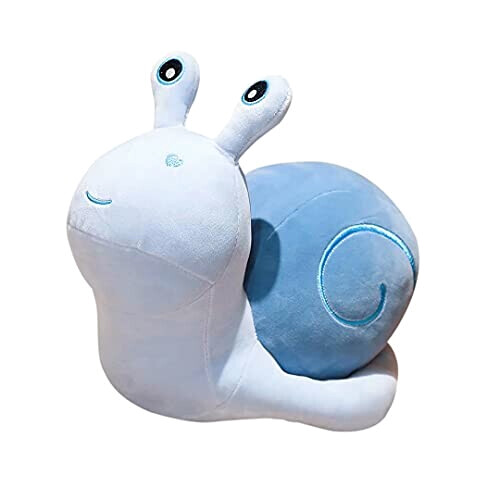 Peluche Escargot bleu 20 cm