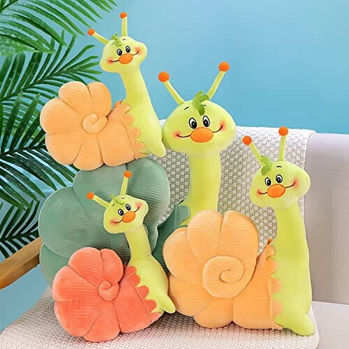 Peluche Escargot vert 50 cm variant 5 