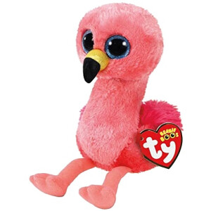 Peluche Flamant rose multicolore 15 cm