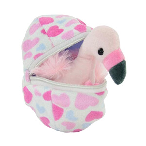 Peluche Flamant rose mehrfarbig 13 cm