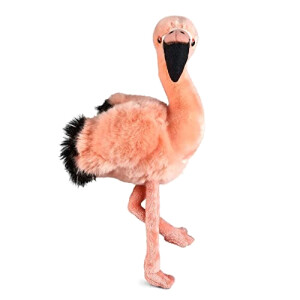 Peluche Flamant rose rose 30 cm