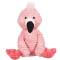 Peluche Flamant rose rose 21 cm - miniature
