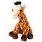 Peluche Girafe marron 30 cm - miniature
