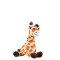 Peluche Girafe marron 18 cm - miniature