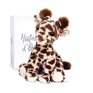 Peluche Girafe marron 30 cm
