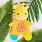 Peluche Girafe jaune - miniature variant 3