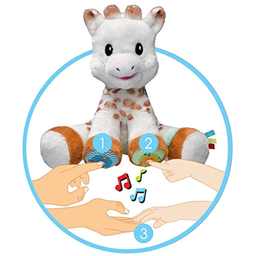 Peluche Girafe multicolore variant 1 