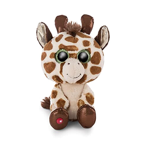 Peluche Girafe beige/marron 15 cm