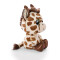 Peluche Girafe beige/marron 15 cm - miniature variant 1