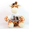Peluche Girafe jaune 5 cm - miniature variant 1