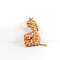 Peluche Girafe jaune 5 cm - miniature variant 3