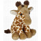 Peluche Girafe marron 20 cm - miniature