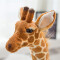 Peluche Girafe jaune brunâtre 120 cm - miniature variant 1