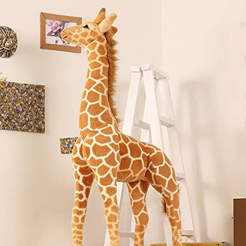 Peluche Girafe jaune brunâtre 120 cm variant 6 