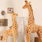 Peluche Girafe jaune brunâtre 120 cm - miniature variant 6