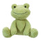 Peluche Grenouille verte 30 cm - miniature