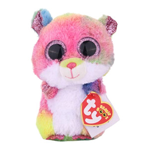 Peluche Hamster multicolore 15 cm